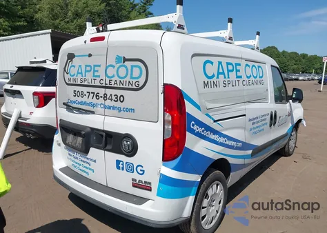 2016 Ram Promaster City Tradesman Slt z USA, uszkodzony, nr VIN ZFBERFBT5G6C43841